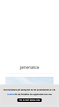 Mobile Screenshot of jamenalice.blogg.se