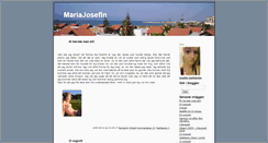 Desktop Screenshot of mariajosefin.blogg.se