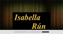Desktop Screenshot of isabellarun.blogg.se