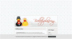 Desktop Screenshot of brollopsplanering.blogg.se