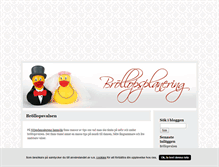 Tablet Screenshot of brollopsplanering.blogg.se
