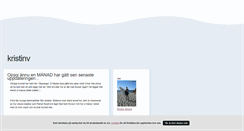 Desktop Screenshot of kristinv.blogg.se