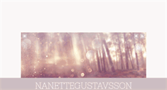 Desktop Screenshot of nanettegustavsson.blogg.se