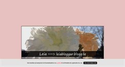 Desktop Screenshot of leiabloggar.blogg.se