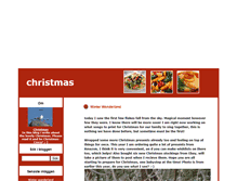 Tablet Screenshot of christmas.blogg.se