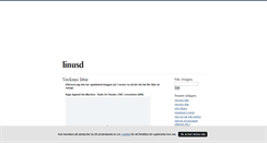 Desktop Screenshot of linusd.blogg.se