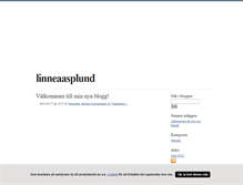Tablet Screenshot of linneaasplund.blogg.se