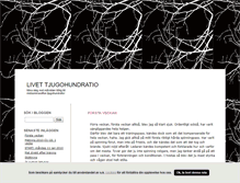 Tablet Screenshot of livettjugohundratio.blogg.se