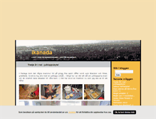 Tablet Screenshot of ikanada.blogg.se
