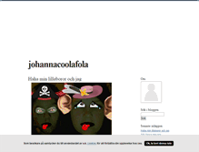 Tablet Screenshot of johannacoolafola.blogg.se