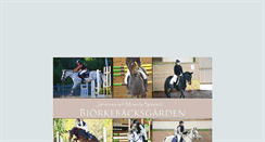 Desktop Screenshot of bjorkebacksgarden.blogg.se