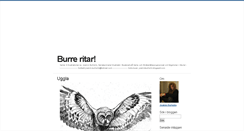 Desktop Screenshot of burreritar.blogg.se