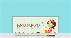 Desktop Screenshot of janesprivata.blogg.se