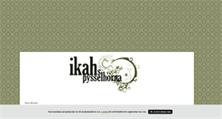 Desktop Screenshot of ikah.blogg.se