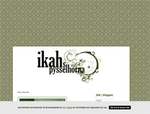 Tablet Screenshot of ikah.blogg.se