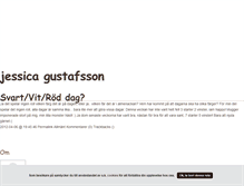 Tablet Screenshot of gustafssonjessica.blogg.se