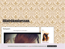 Tablet Screenshot of lillafrokenlarsson.blogg.se