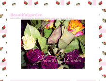 Tablet Screenshot of beautifulgarden.blogg.se