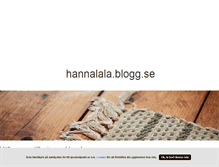Tablet Screenshot of hannalala.blogg.se