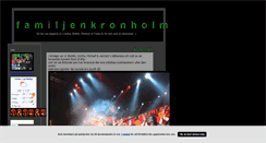 Desktop Screenshot of familjenkronholm.blogg.se