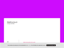 Tablet Screenshot of panfulollo.blogg.se