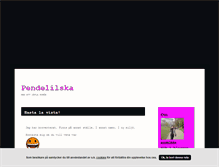Tablet Screenshot of pendelilska.blogg.se