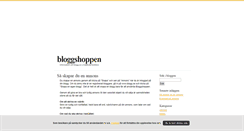Desktop Screenshot of bloggshopen.blogg.se