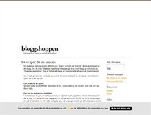 Tablet Screenshot of bloggshopen.blogg.se