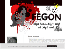 Tablet Screenshot of fegon.blogg.se