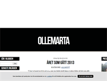 Tablet Screenshot of ollemarta.blogg.se