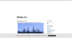 Desktop Screenshot of heklasliv.blogg.se