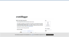 Desktop Screenshot of eratobloggar.blogg.se
