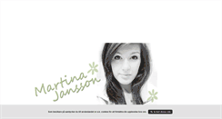 Desktop Screenshot of martinajansson.blogg.se