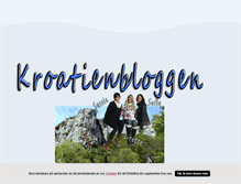 Tablet Screenshot of kroatienbloggen.blogg.se
