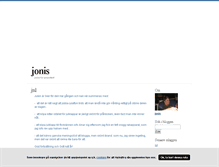 Tablet Screenshot of jonis.blogg.se