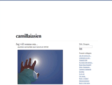 Tablet Screenshot of camillaiasien.blogg.se