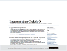 Tablet Screenshot of lagamatmedgramma.blogg.se