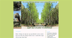 Desktop Screenshot of barefootangel.blogg.se