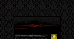 Desktop Screenshot of beyondeternity.blogg.se