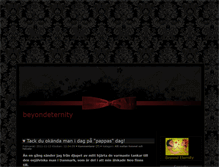 Tablet Screenshot of beyondeternity.blogg.se