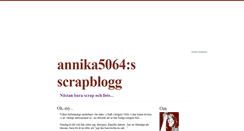 Desktop Screenshot of annika5064.blogg.se