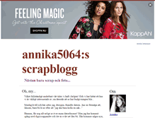 Tablet Screenshot of annika5064.blogg.se