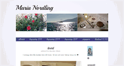 Desktop Screenshot of marianordling.blogg.se