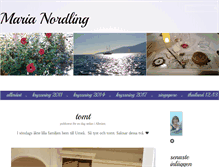 Tablet Screenshot of marianordling.blogg.se