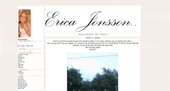 Desktop Screenshot of ericajonssonn.blogg.se