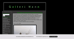 Desktop Screenshot of gallerinann.blogg.se