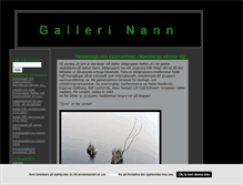 Tablet Screenshot of gallerinann.blogg.se