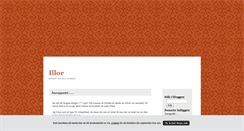 Desktop Screenshot of illor.blogg.se