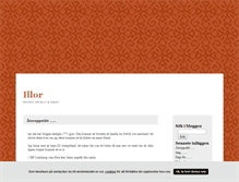 Tablet Screenshot of illor.blogg.se