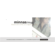 Tablet Screenshot of minnalove.blogg.se